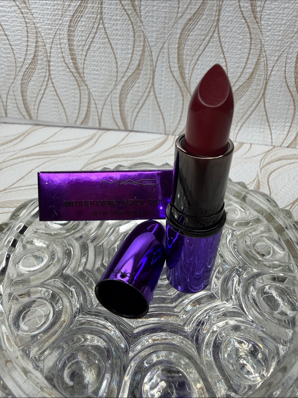 MAC Cosmetics Amplified Crème Lipstick - Dark Side
